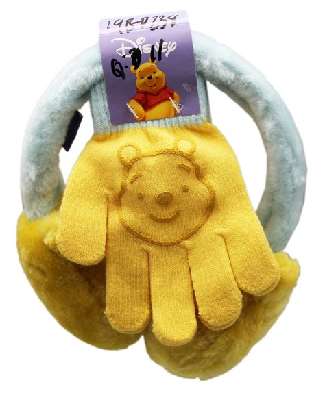 Earmuffs imbued with winnie the pooh magic
